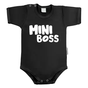 Dětské body s krátkým rukávem Mini Boss